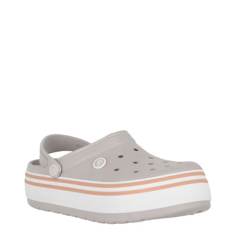 Zueco Bamers Airline High Mujer Gris-1