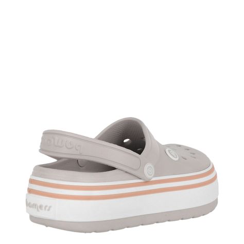 Zueco Bamers Airline High Mujer Gris-2