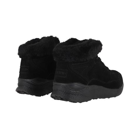 Botin Mujer Bamers Budapest Fur Negro-4