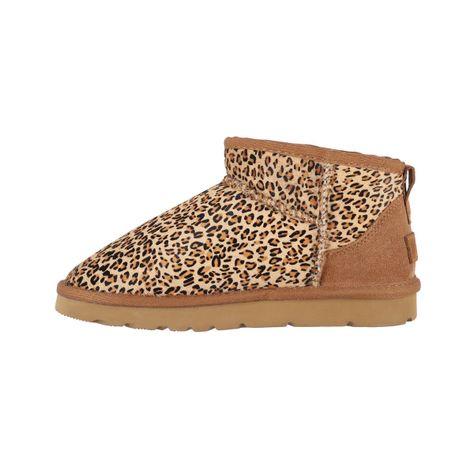 Bota Mujer Bamers Blast Mini Cuero Print-1