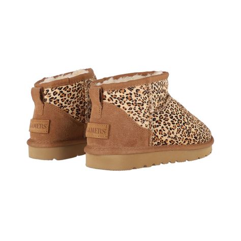 Bota Mujer Bamers Blast Mini Cuero Print-5