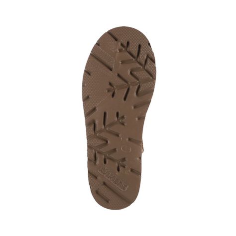 Botas Mujer Bamers Blast Mini Plataforma Cuero Taupe-3