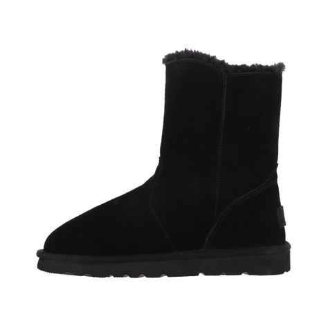 Bota Mujer Bamers Blast Strap Cuero II Negro-1
