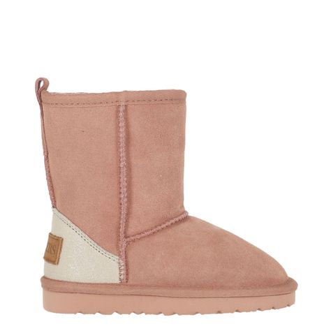 Bota Bamers Blast Zip Leather Niña Rosado-0