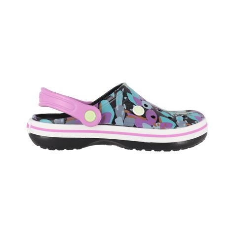 Zuecos Mujer Bamers Airline Negro Print-0