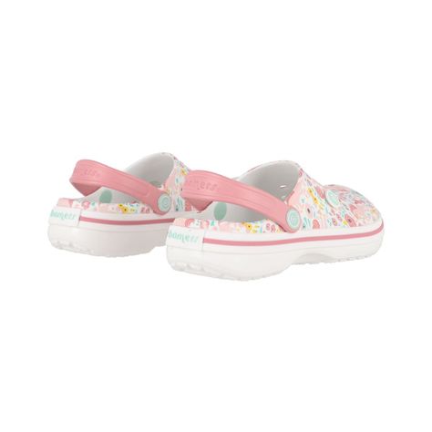 Zuecos Joven Bamers Airline Blanco Print-5
