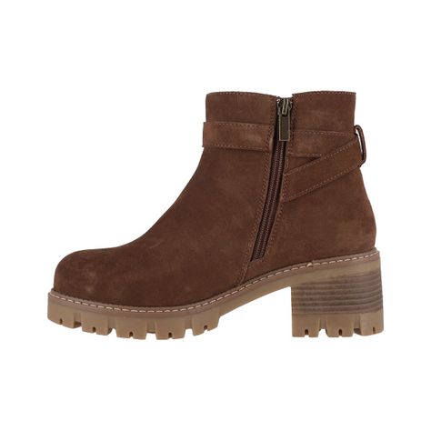 Botines Mujer Bamers Nisa MID Café-1