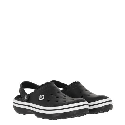 Zueco Negro Bamers Refugio Line Mujer-3