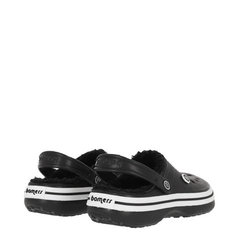 Zueco Negro Bamers Refugio Line Mujer-4