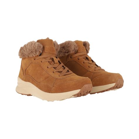 Botin Mujer Bamers Budapest Fur Caramel-4