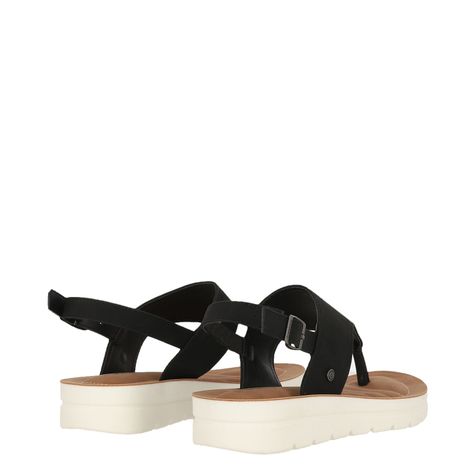 Sandalia Mujer  Bamers Amapola Negro-4