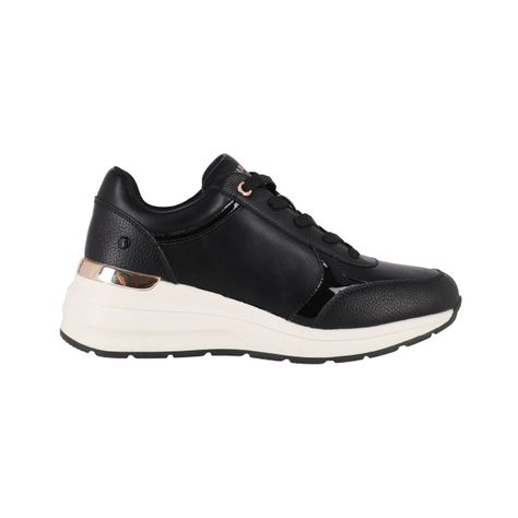 Zapatillas Mujer Bamers Nova Negro-0