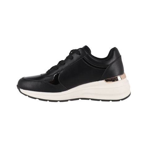 Zapatillas Mujer Bamers Nova Negro-1