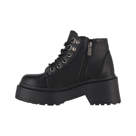 Botines Mujer Bamers Marsella Lace Negro-1