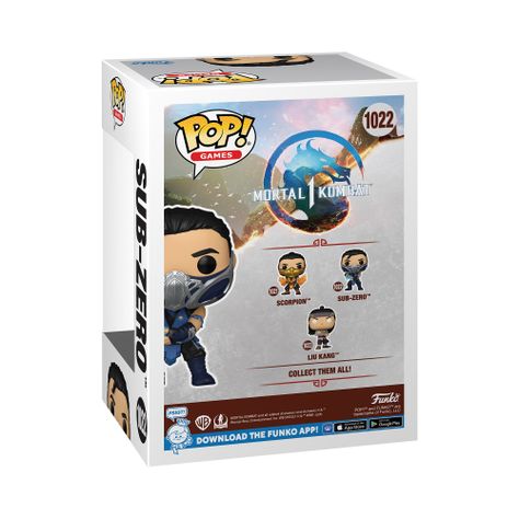 Funko Pop Sub Zero Mortal Kombat -1022-2