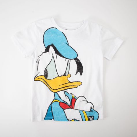 Polera Niño Donald Angry Blanco Disney-3