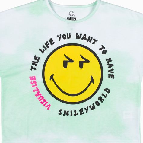 Polera Niña The Life Turquesa SmileyWorld ®-5