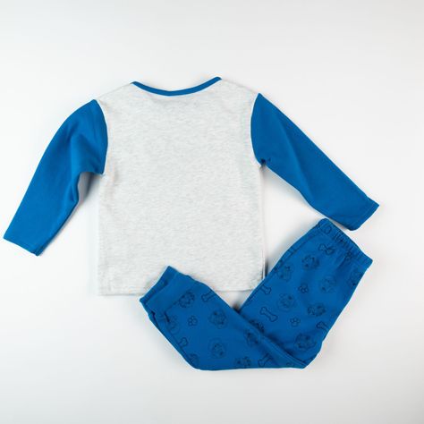 Pijama Niño Barks Azul Paw Patrol-1