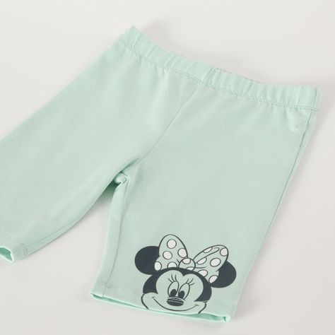 Conjunto Niña Rayas Minnie Blanco Disney-3