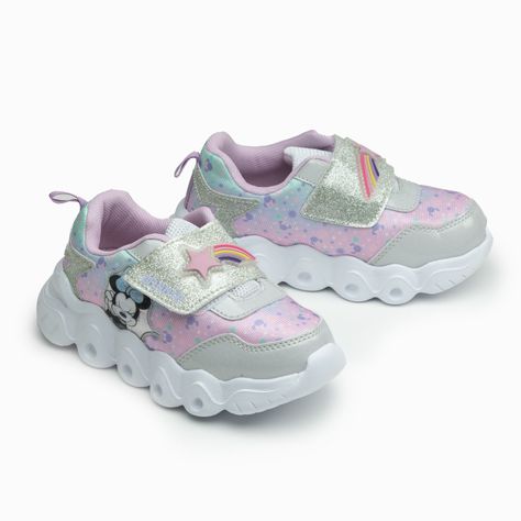 Zapatilla Niña Minnie Chic Gris Disney-1