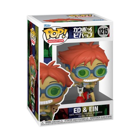 Funko Pop Edward On Scooter Cowboy Bebop - 1215-2
