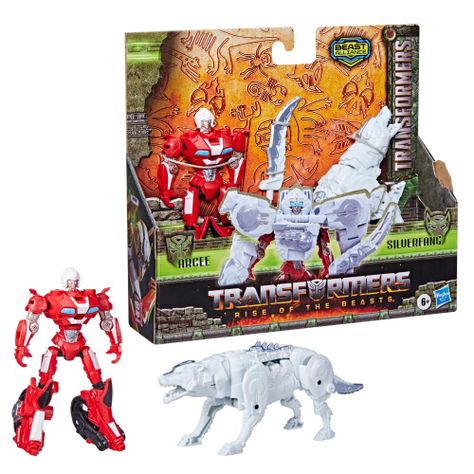 Transformers Beast Combiners Pack doble Arcee y Silverfang-3