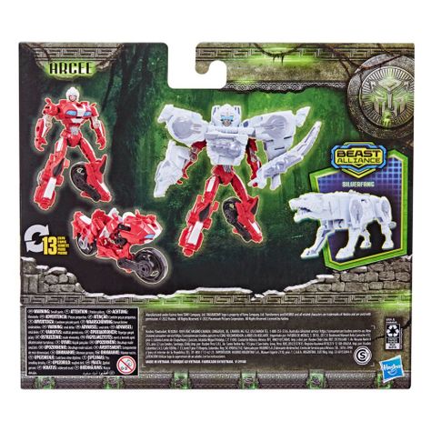 Transformers Beast Combiners Pack doble Arcee y Silverfang-4