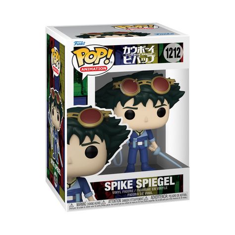 Funko Pop Spike W/Weapon Cowboy Bebop - 1212-1