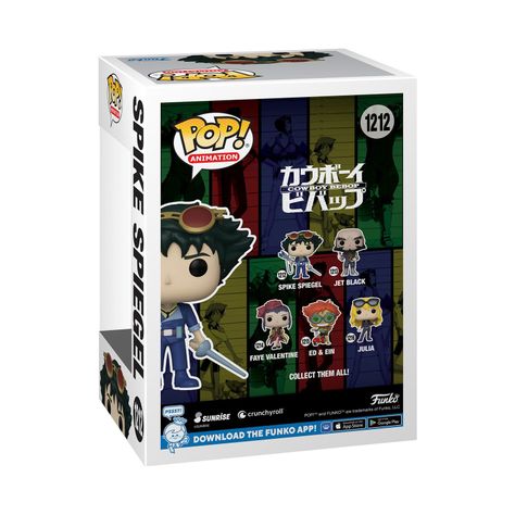 Funko Pop Spike W/Weapon Cowboy Bebop - 1212-2