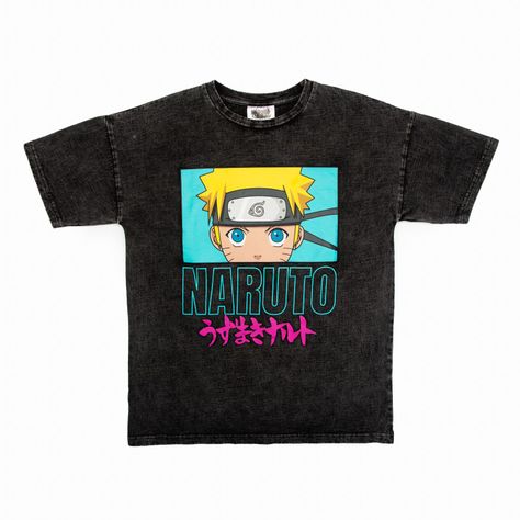Polera Niña Naruto Nombre Gris Naruto-4