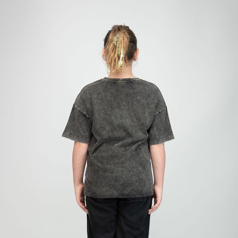 Polera Niña Naruto Nombre Gris Naruto-2