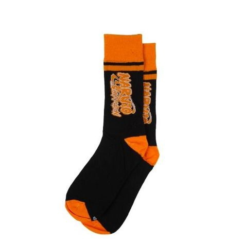 Calcetines Hombre Logro Negro Naruto-0