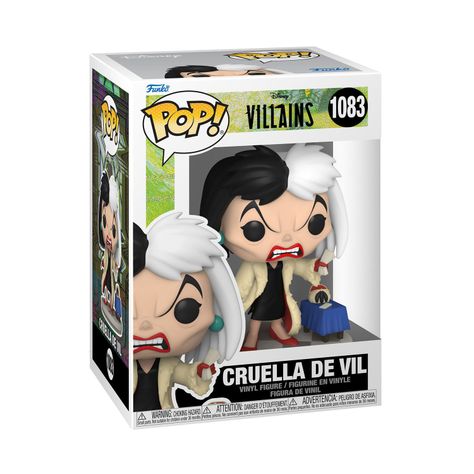 Funko Pop Cruella de Vil Disney - 1083-1