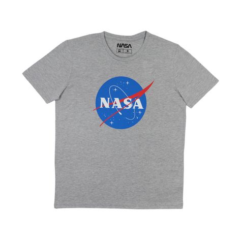 Polera Hombre Global Gris Nasa-0