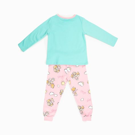 Pijama Niña Fly Celeste Paw Patrol-1