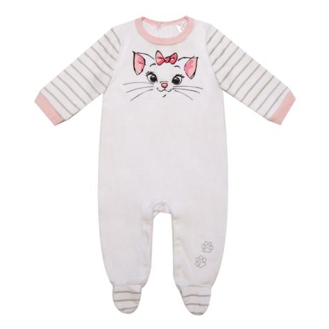 Body Bebe Los Aristogatos Mimetizada Blanco Disney-0