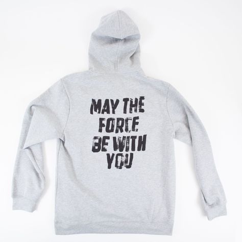Poleron Hombre  Star Wars  Force Gris-1