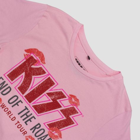Polera Mujer End Off The Road Kiss Rosado-1