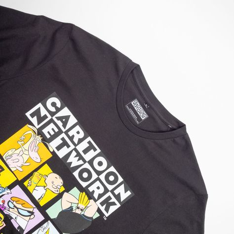 Polera Hombre Cartoon Network Logo Negro-1