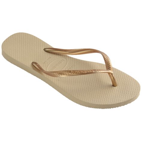 Sandalia Mujer Slim Dorado Havaianas-3