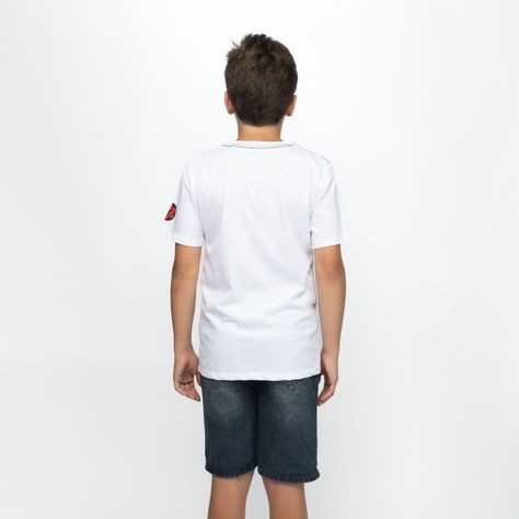 Polera Niño Sasuke Blanco Naruto-1