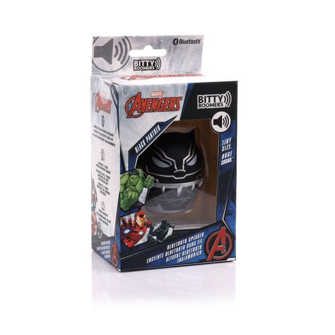 Parlante Bluetooth Portatil Black Panther Marvel Bitty Boomers-3