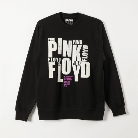 Poleron Cerrado Mujer Logo Negro Pink Floyd-0
