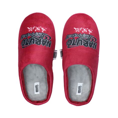 Pantufla Hombre Shippuden Burdeo Naruto-1