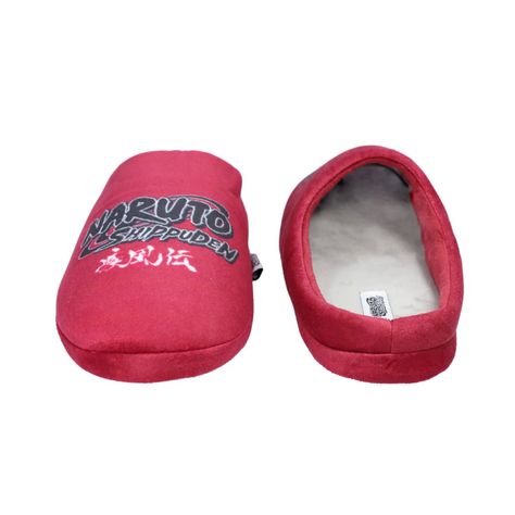 Pantufla Hombre Shippuden Burdeo Naruto-2