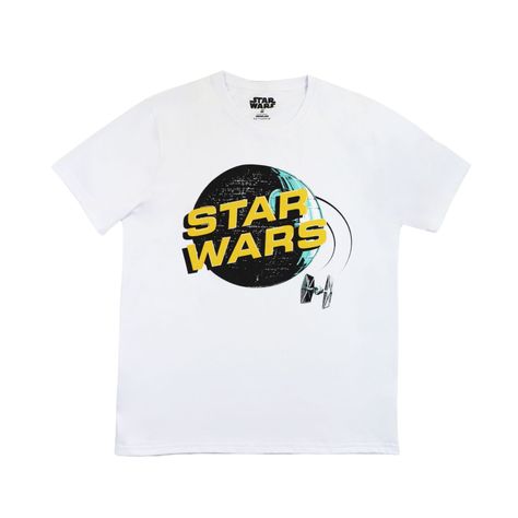 Polera Hombre Death Star Blanco Star Wars-0