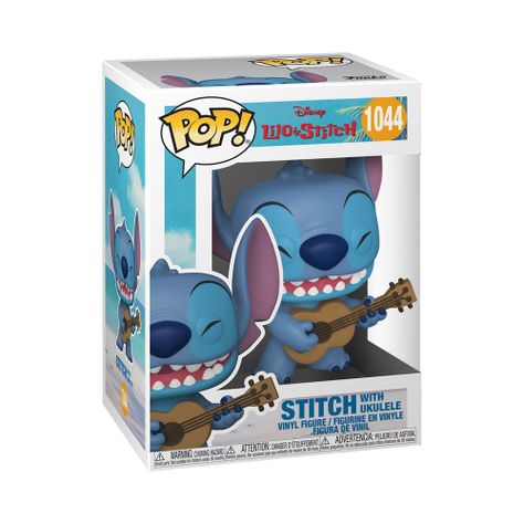 Funko Pop Lilo & Stitch Disney Stitch Ukulele - 1044-1