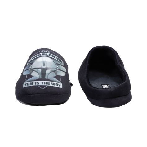 Pantufla Hombre Mandalorian Hero Negro Star Wars-2