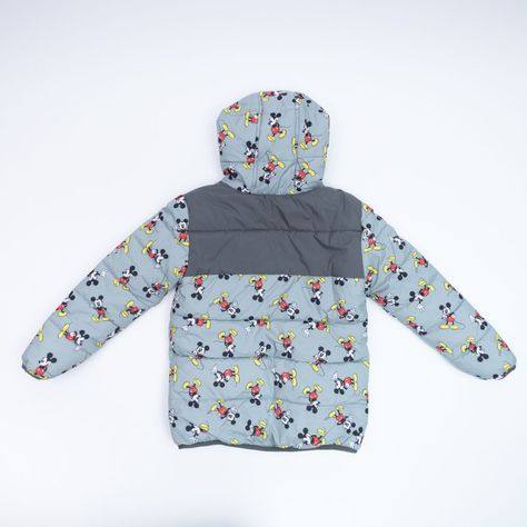 Parka Niño Mickey Walking Gris Disney-1