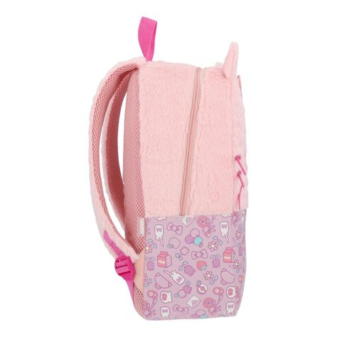 Mochila Niña Felpa Rosado Hello Kitty-2